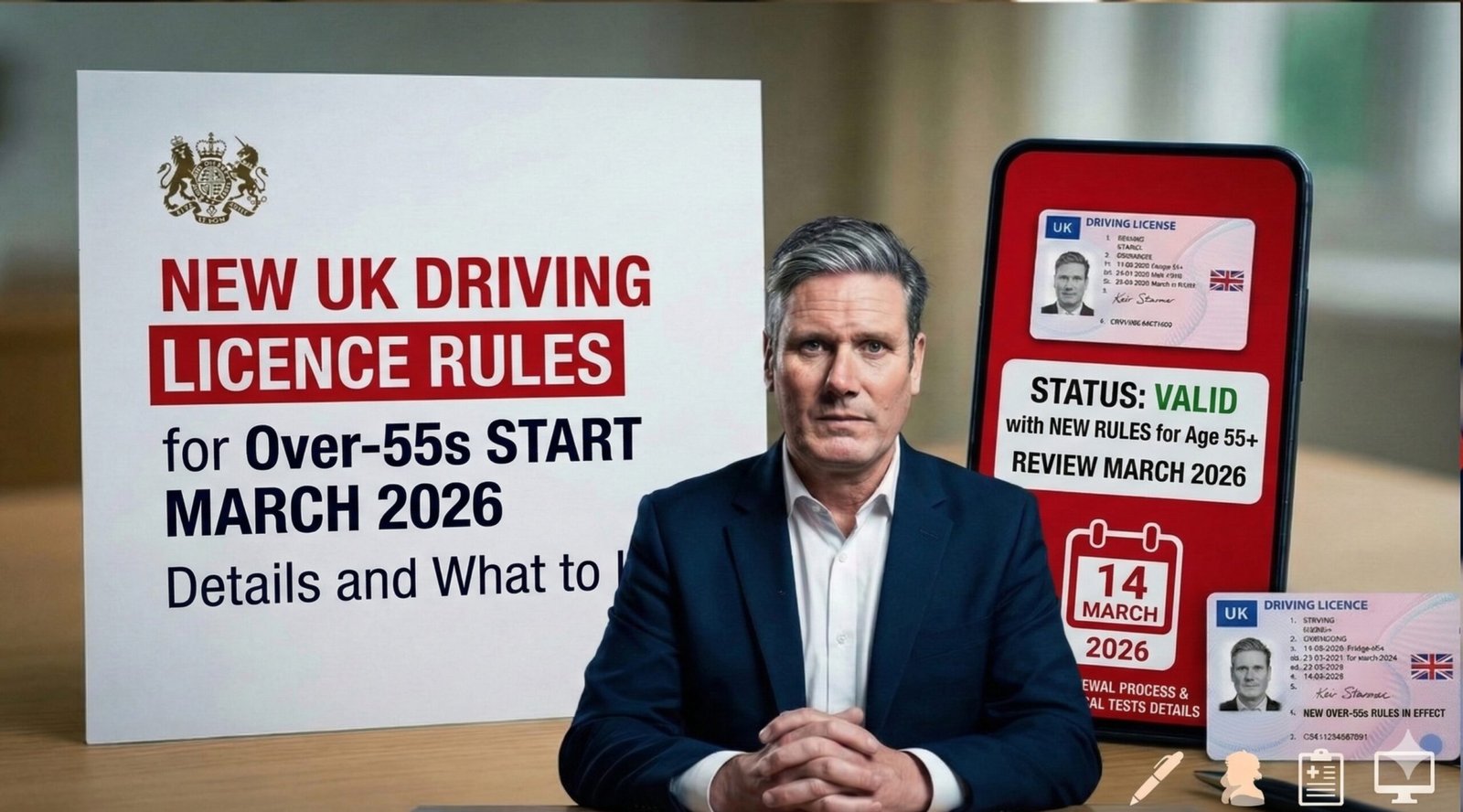 New UK Driving Licence Rules for Over‑55s Start March 2026 – What to Know